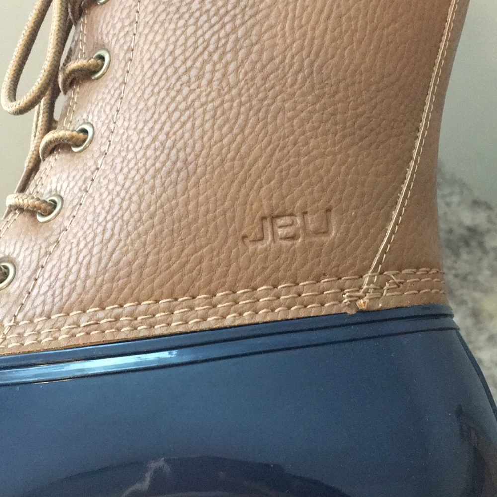 JBU Rubber Fur-Lined Duck Boots - Picture 3 of 16